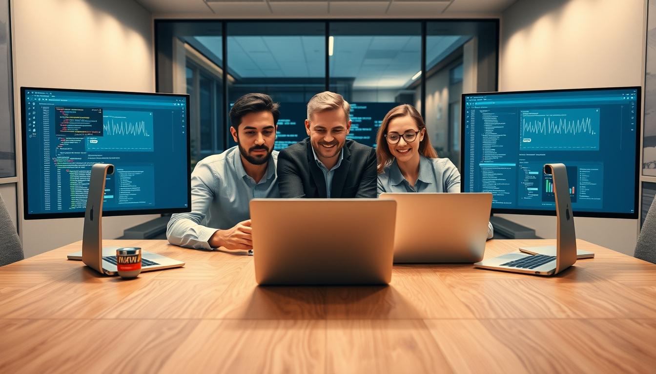 Business software planning session